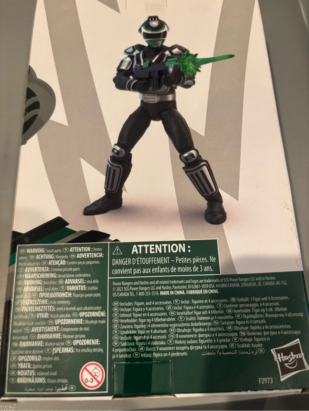 Power Rangers Lightning Collection S.P.D. A-Squad Green Ranger - Picture 2 of 3
